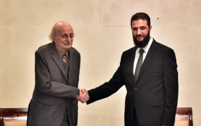 هدايا الشرع لـ جنبلاط
